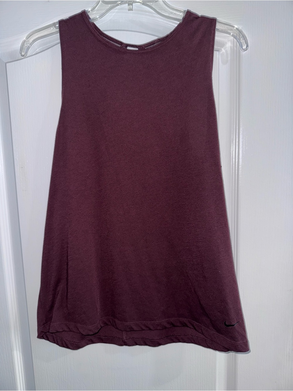 Nike Maroon Tank with open back